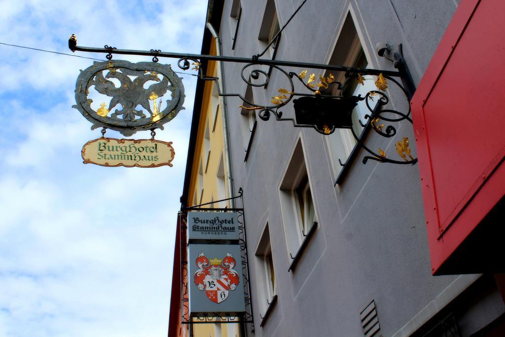 Burghotel Stammhaus نورنبيرغ المظهر الخارجي الصورة